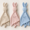 Doudou en gaz de coton personnalisé