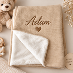 Couverture bébé personnalisé